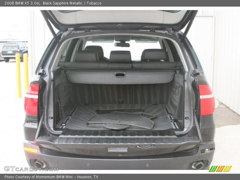 Black Sapphire Metallic / Tobacco 2008 BMW X5 3.0si