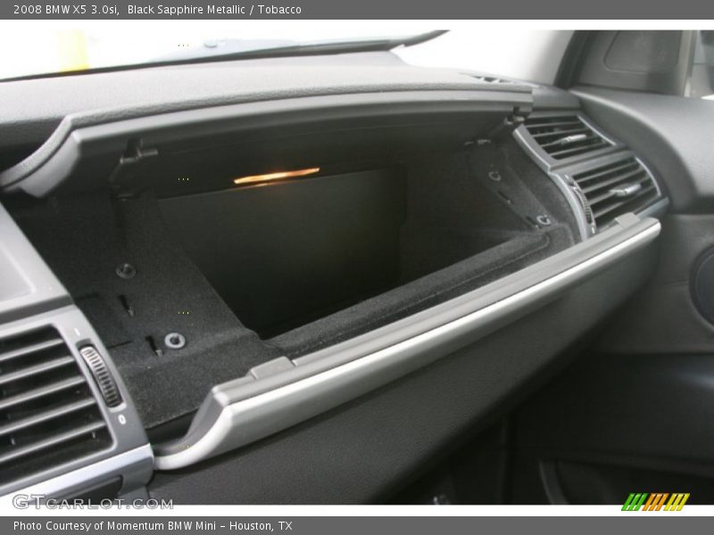 Black Sapphire Metallic / Tobacco 2008 BMW X5 3.0si