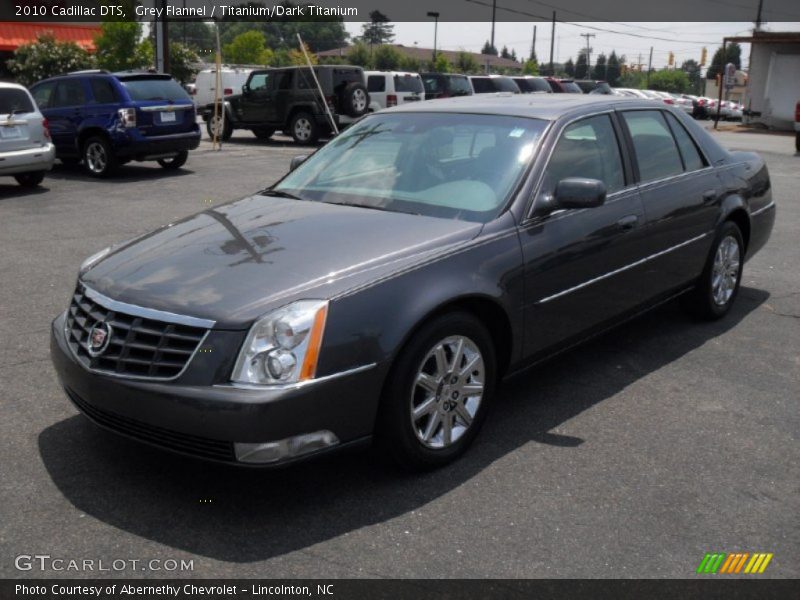 Grey Flannel / Titanium/Dark Titanium 2010 Cadillac DTS