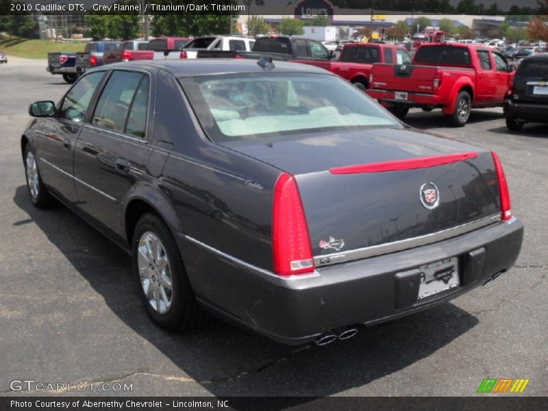 Grey Flannel / Titanium/Dark Titanium 2010 Cadillac DTS