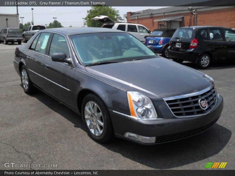 Grey Flannel / Titanium/Dark Titanium 2010 Cadillac DTS