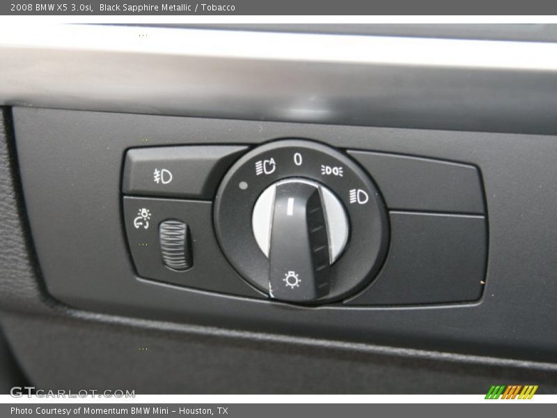 Black Sapphire Metallic / Tobacco 2008 BMW X5 3.0si