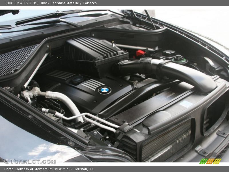 Black Sapphire Metallic / Tobacco 2008 BMW X5 3.0si