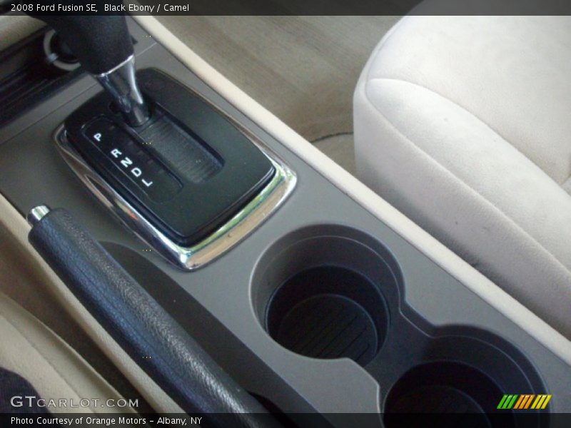 Black Ebony / Camel 2008 Ford Fusion SE