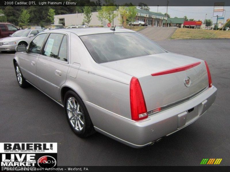 Light Platinum / Ebony 2008 Cadillac DTS