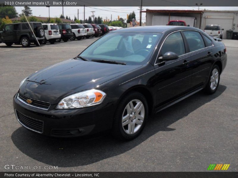 Black / Ebony 2010 Chevrolet Impala LT