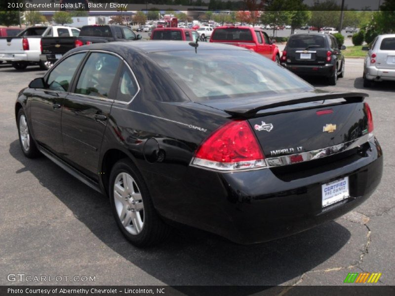 Black / Ebony 2010 Chevrolet Impala LT