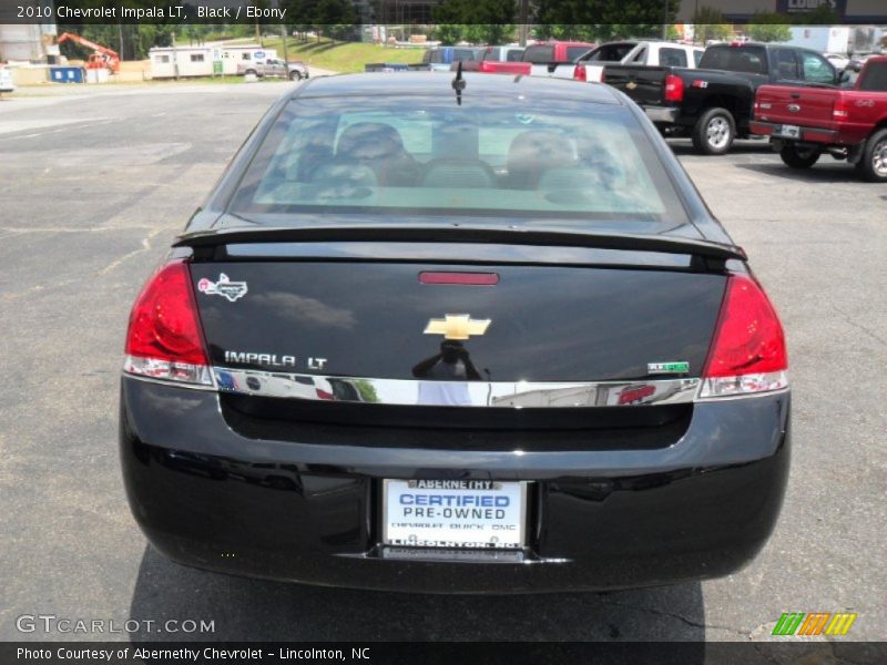 Black / Ebony 2010 Chevrolet Impala LT