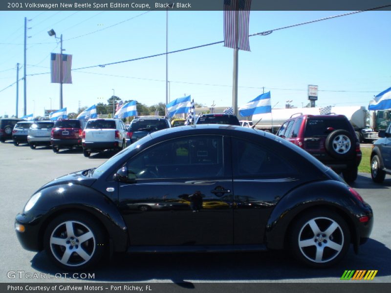 Black / Black 2001 Volkswagen New Beetle Sport Edition Coupe