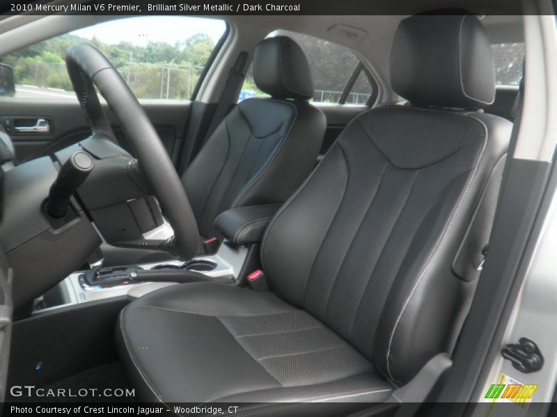 Brilliant Silver Metallic / Dark Charcoal 2010 Mercury Milan V6 Premier