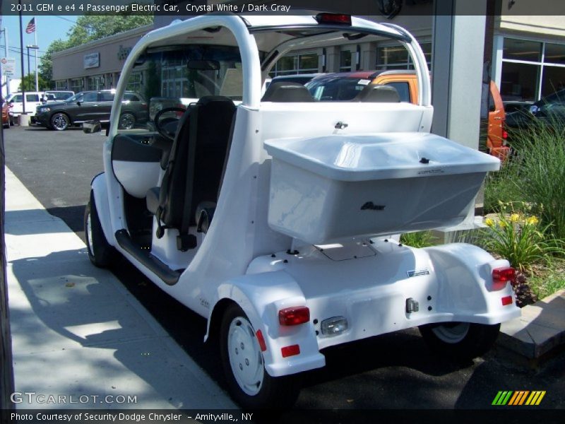  2011 e e4 4 Passenger Electric Car Crystal White