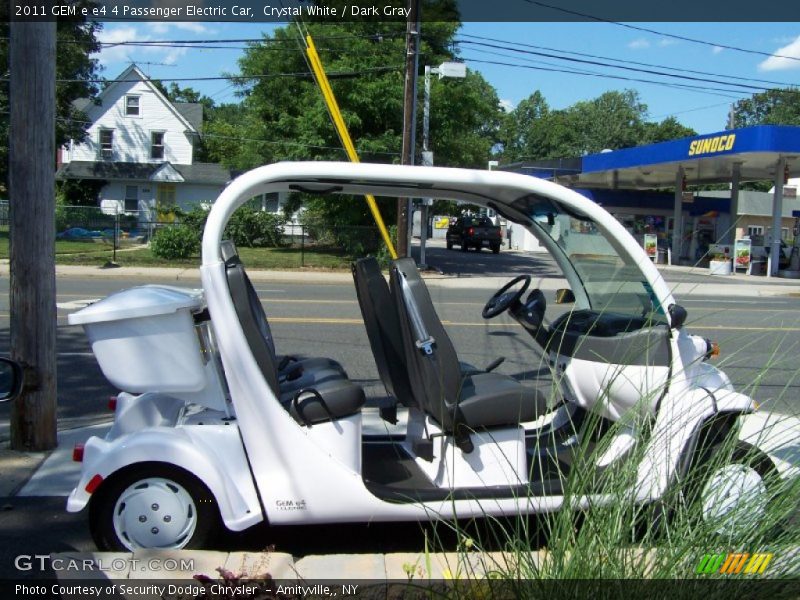  2011 e e4 4 Passenger Electric Car Crystal White