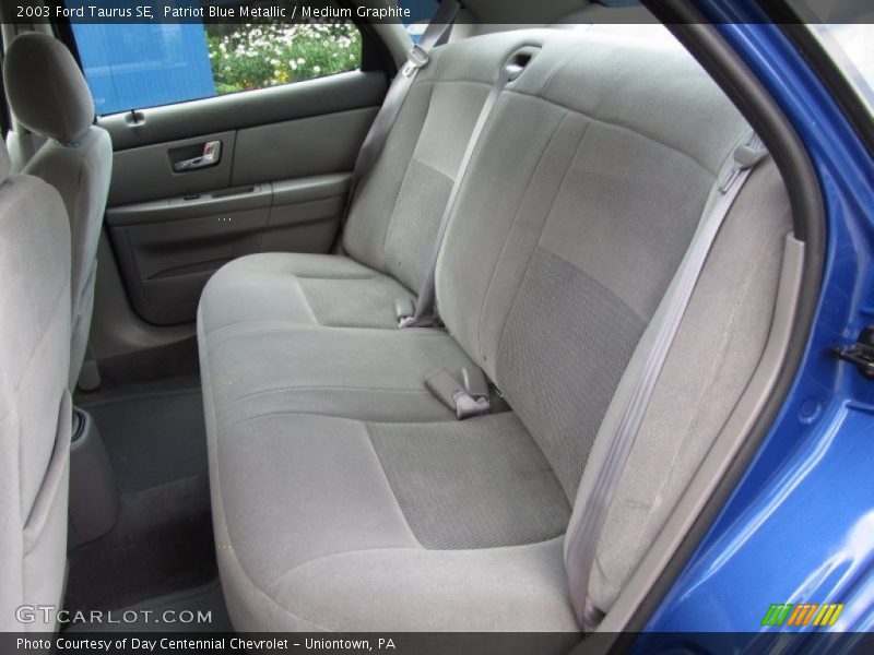  2003 Taurus SE Medium Graphite Interior