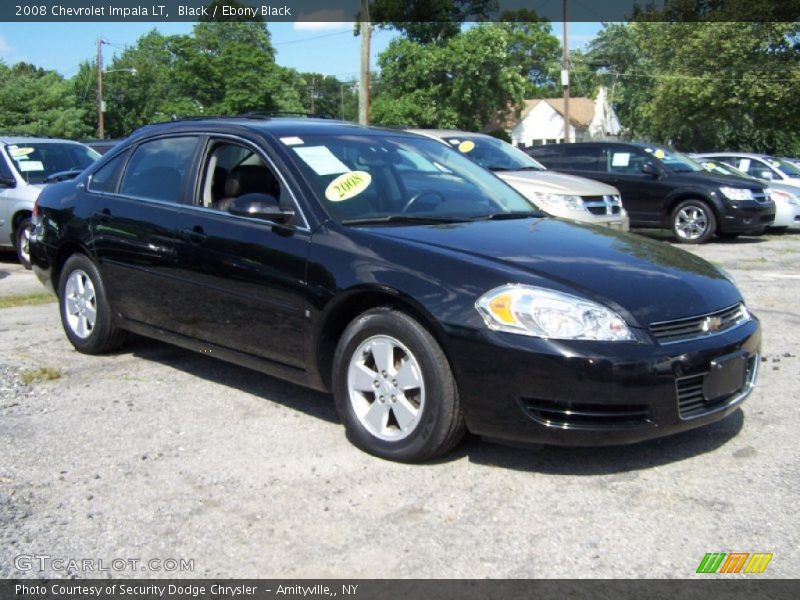 Black / Ebony Black 2008 Chevrolet Impala LT