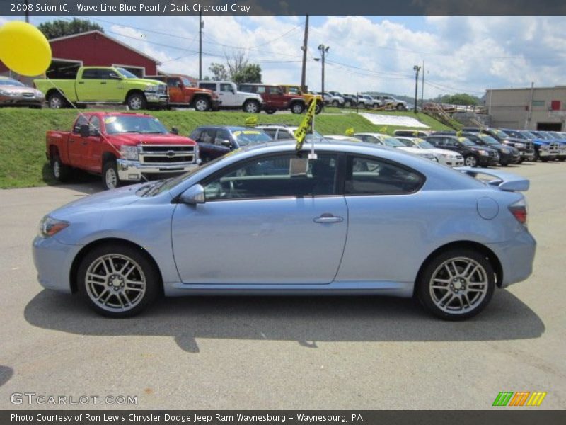 Wave Line Blue Pearl / Dark Charcoal Gray 2008 Scion tC