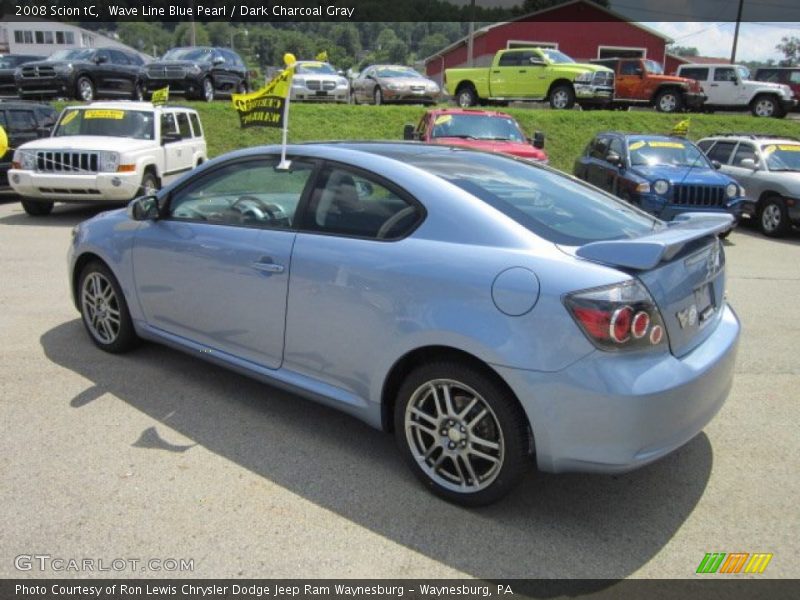 Wave Line Blue Pearl / Dark Charcoal Gray 2008 Scion tC