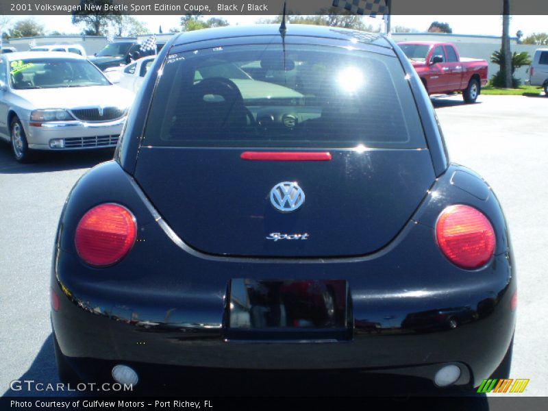 Black / Black 2001 Volkswagen New Beetle Sport Edition Coupe