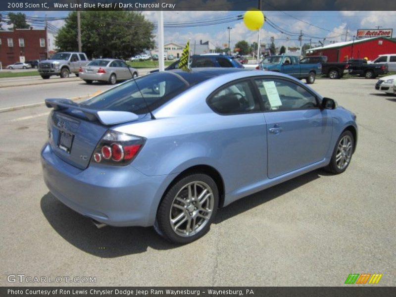 Wave Line Blue Pearl / Dark Charcoal Gray 2008 Scion tC
