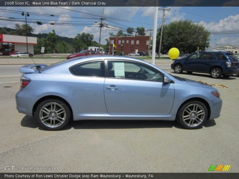 Wave Line Blue Pearl / Dark Charcoal Gray 2008 Scion tC