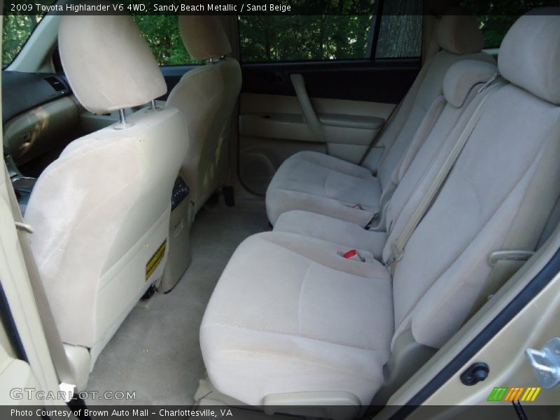 Sandy Beach Metallic / Sand Beige 2009 Toyota Highlander V6 4WD