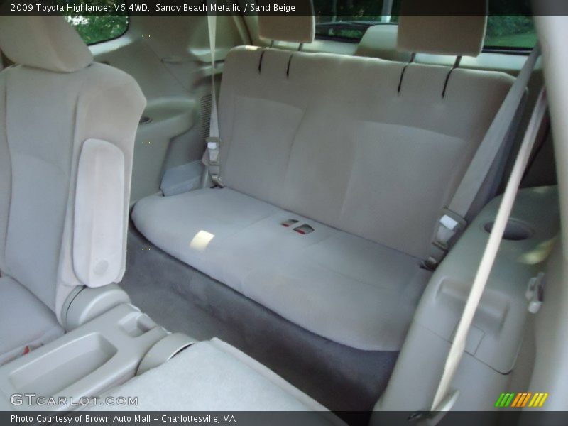 Sandy Beach Metallic / Sand Beige 2009 Toyota Highlander V6 4WD