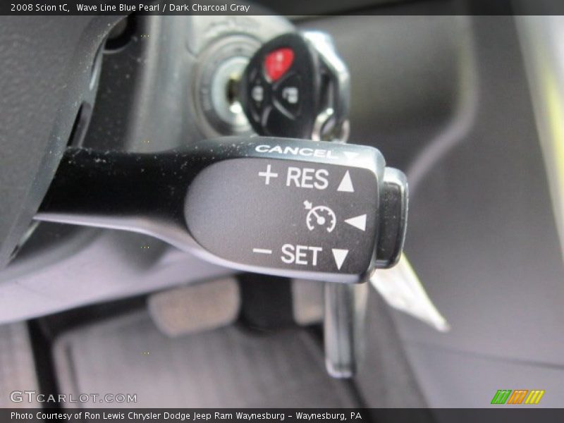 Wave Line Blue Pearl / Dark Charcoal Gray 2008 Scion tC