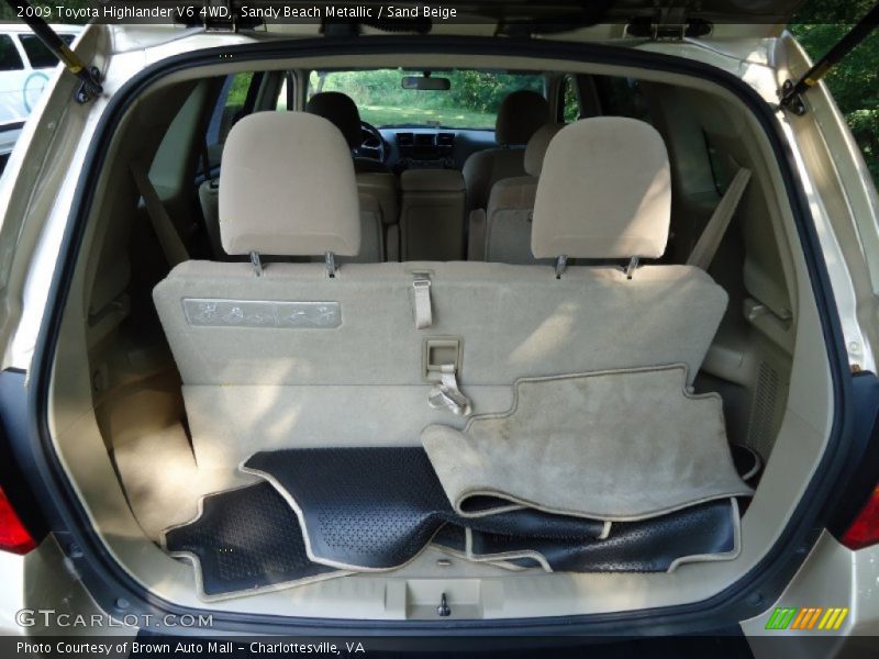 Sandy Beach Metallic / Sand Beige 2009 Toyota Highlander V6 4WD