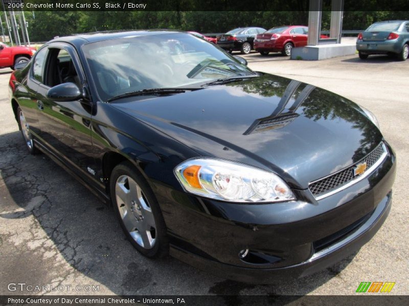 Black / Ebony 2006 Chevrolet Monte Carlo SS