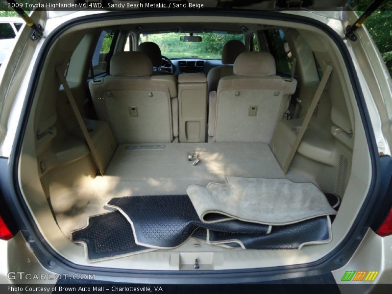 Sandy Beach Metallic / Sand Beige 2009 Toyota Highlander V6 4WD