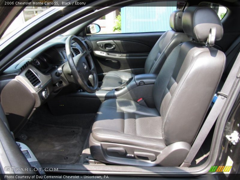  2006 Monte Carlo SS Ebony Interior
