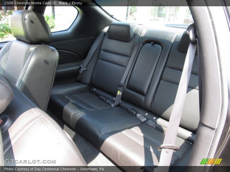  2006 Monte Carlo SS Ebony Interior