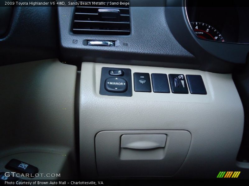 Sandy Beach Metallic / Sand Beige 2009 Toyota Highlander V6 4WD