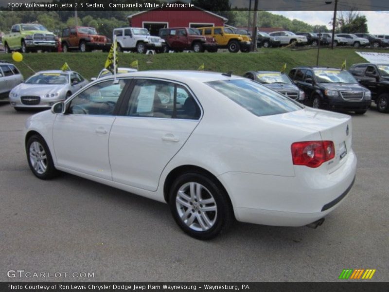 Campanella White / Anthracite 2007 Volkswagen Jetta 2.5 Sedan