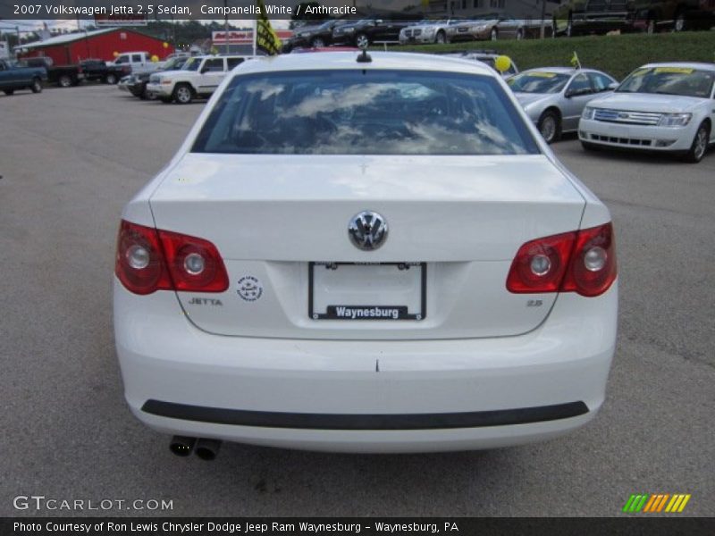 Campanella White / Anthracite 2007 Volkswagen Jetta 2.5 Sedan