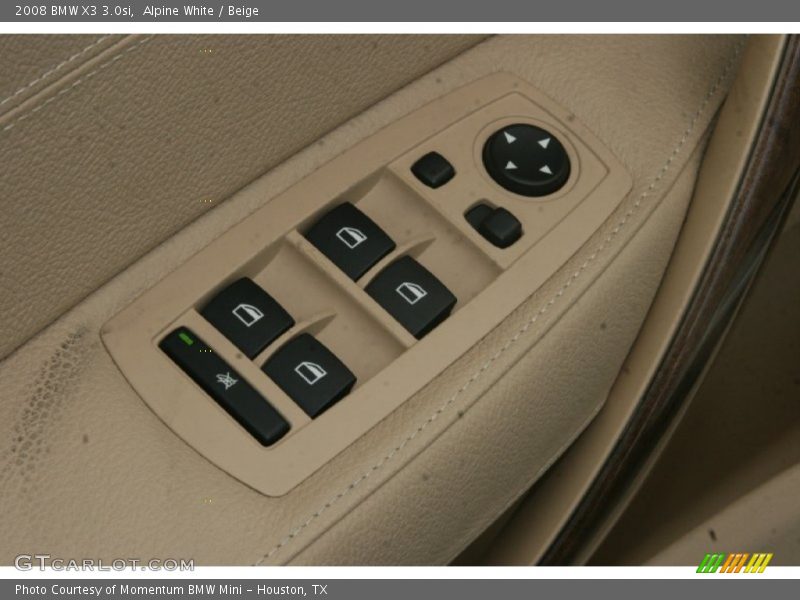 Alpine White / Beige 2008 BMW X3 3.0si