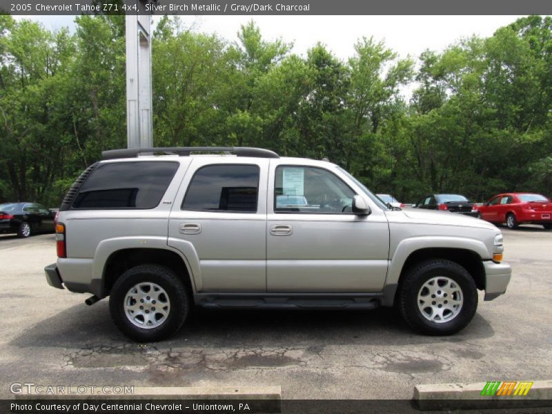 Silver Birch Metallic / Gray/Dark Charcoal 2005 Chevrolet Tahoe Z71 4x4