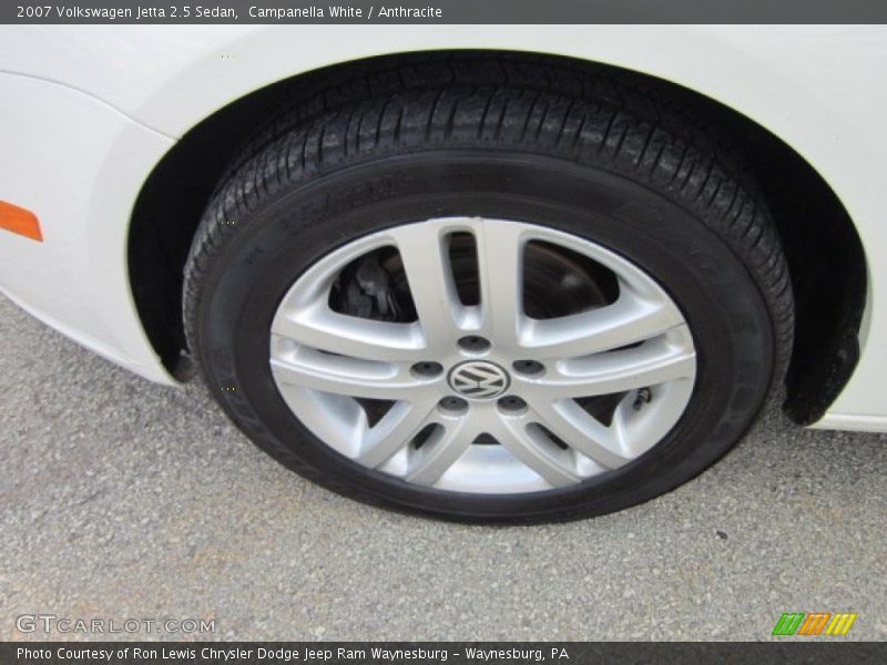 Campanella White / Anthracite 2007 Volkswagen Jetta 2.5 Sedan