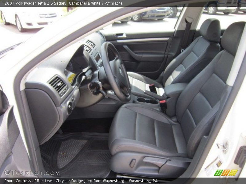 Campanella White / Anthracite 2007 Volkswagen Jetta 2.5 Sedan