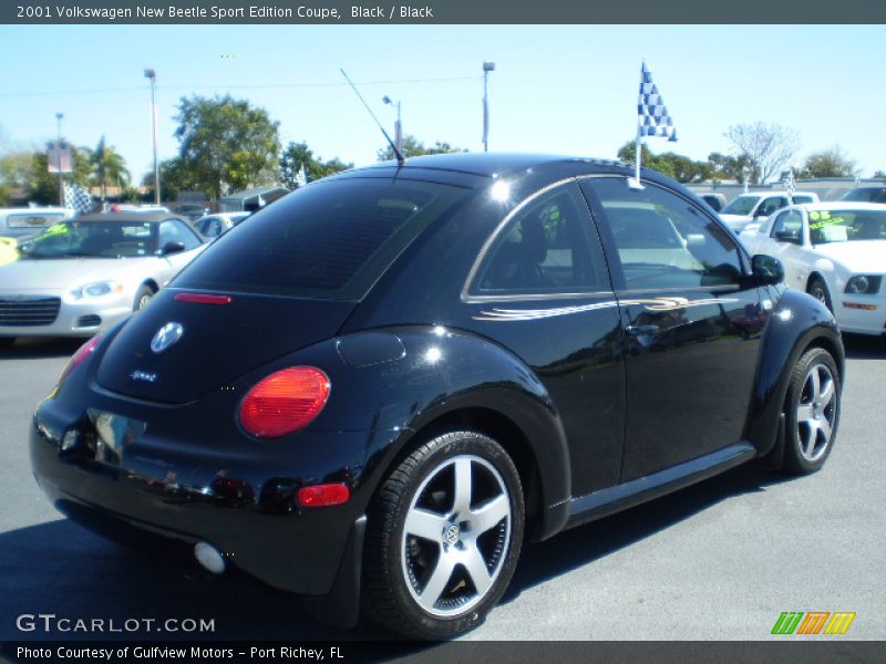Black / Black 2001 Volkswagen New Beetle Sport Edition Coupe