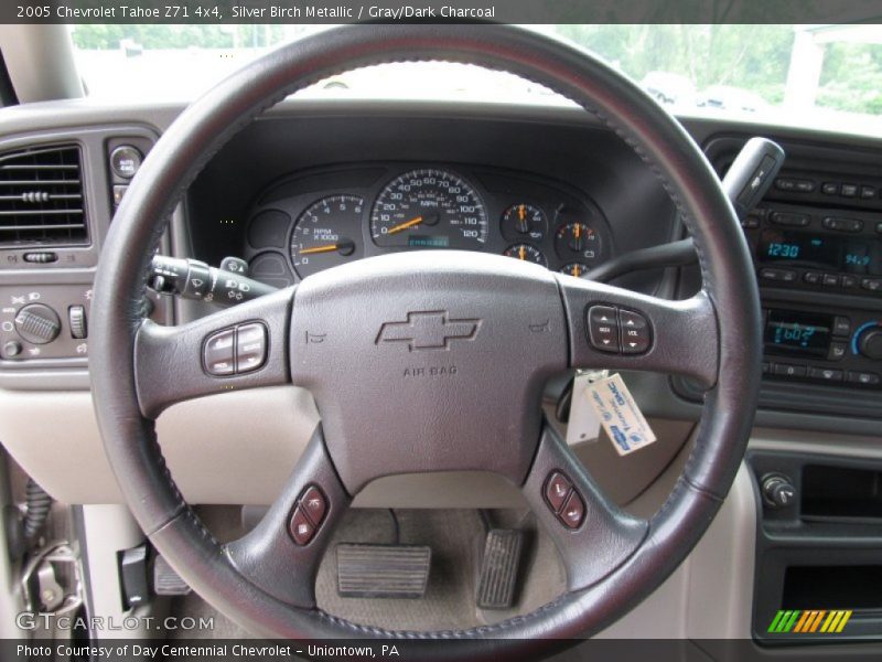 Silver Birch Metallic / Gray/Dark Charcoal 2005 Chevrolet Tahoe Z71 4x4