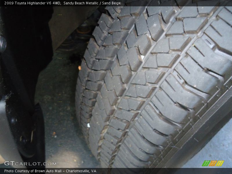 Sandy Beach Metallic / Sand Beige 2009 Toyota Highlander V6 4WD