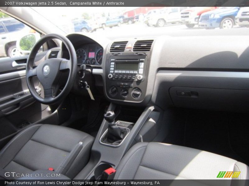 Campanella White / Anthracite 2007 Volkswagen Jetta 2.5 Sedan