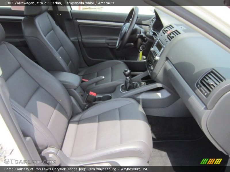 Campanella White / Anthracite 2007 Volkswagen Jetta 2.5 Sedan