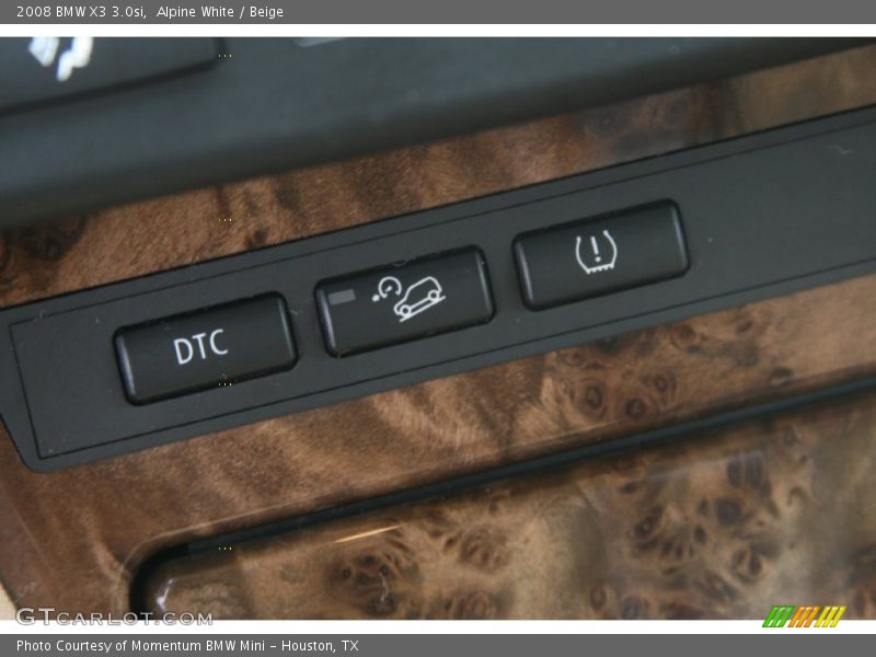 Alpine White / Beige 2008 BMW X3 3.0si