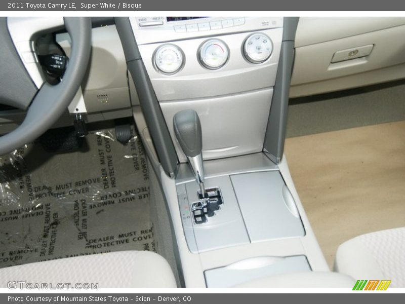 Super White / Bisque 2011 Toyota Camry LE