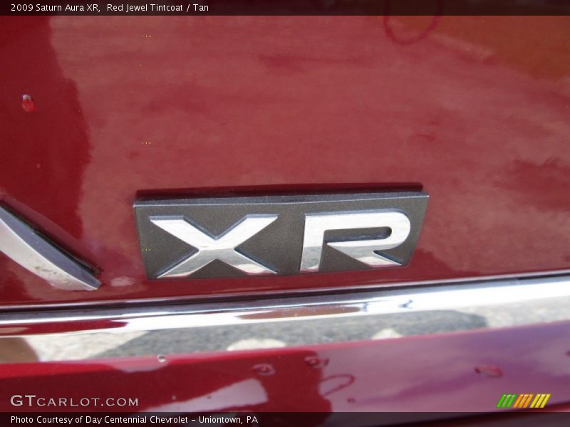 Red Jewel Tintcoat / Tan 2009 Saturn Aura XR