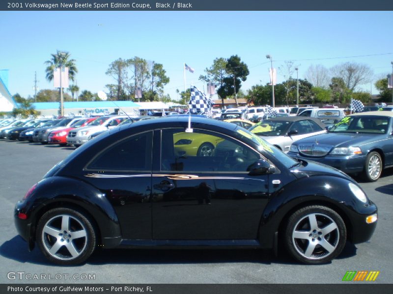 Black / Black 2001 Volkswagen New Beetle Sport Edition Coupe