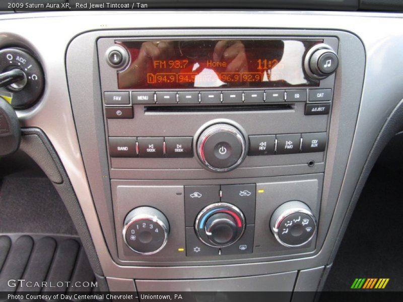 Red Jewel Tintcoat / Tan 2009 Saturn Aura XR
