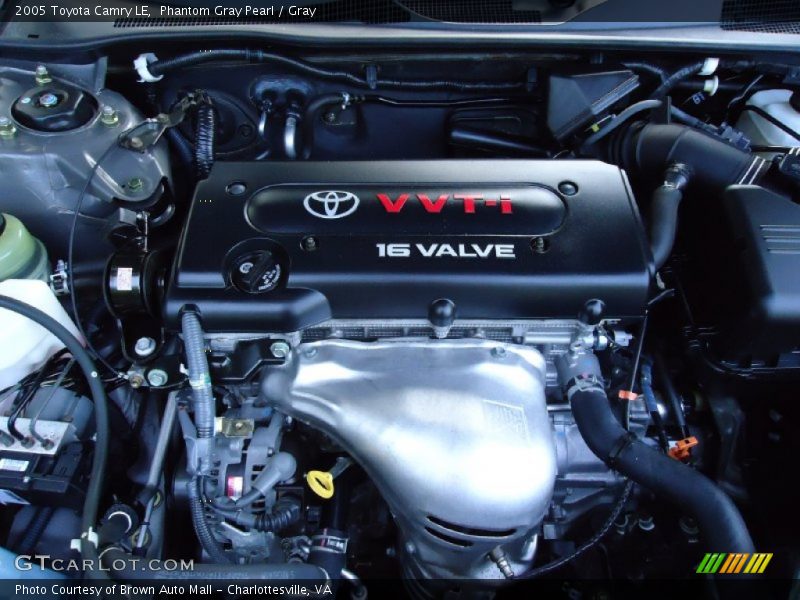 Phantom Gray Pearl / Gray 2005 Toyota Camry LE