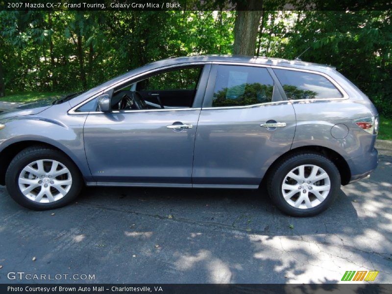 Galaxy Gray Mica / Black 2007 Mazda CX-7 Grand Touring